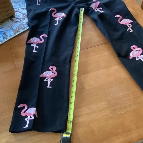 CJ Laing Black Flamingo Pants size 10 - Picture 9 of 10